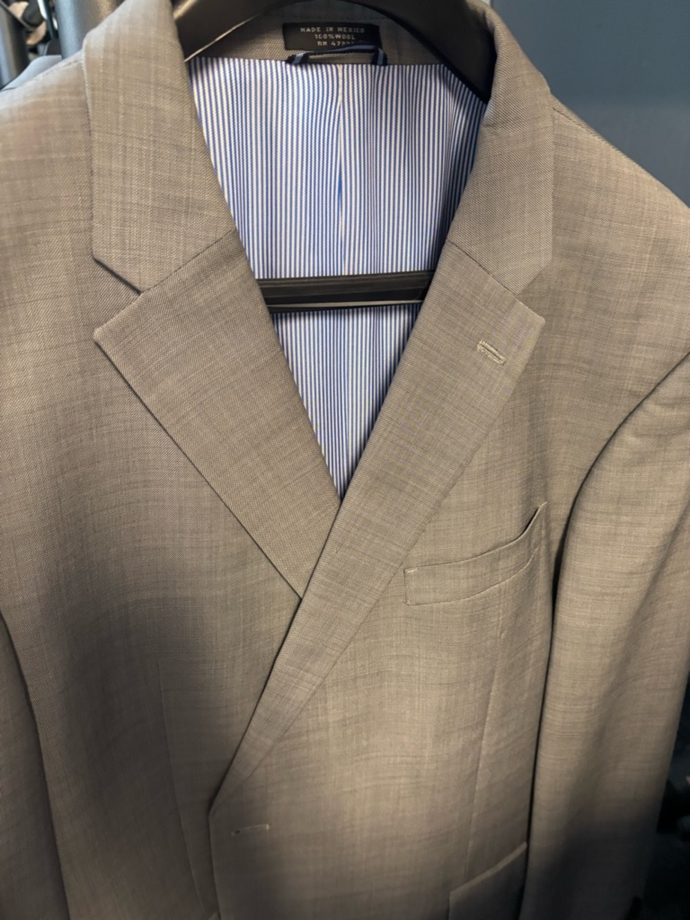 Tommy hilfinger gray sport coat